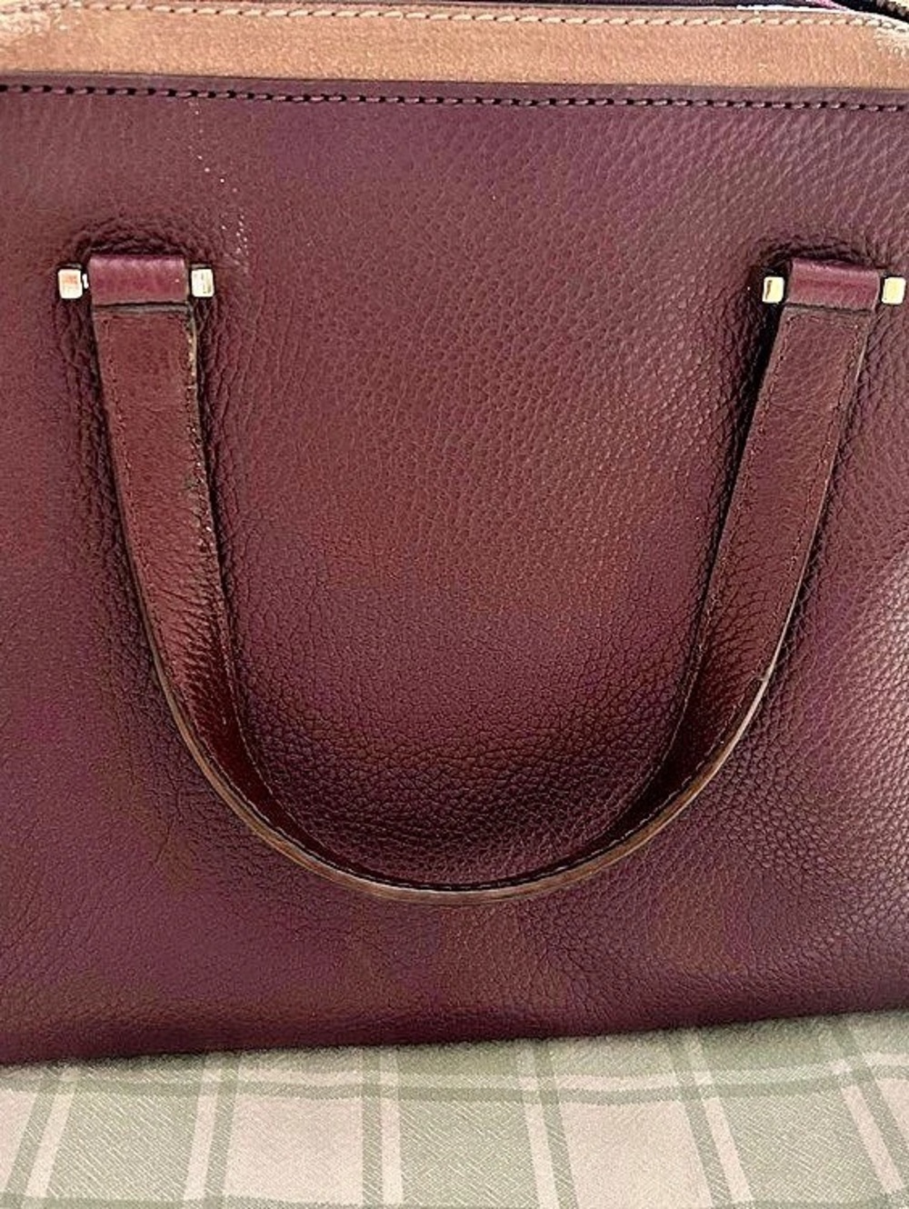 Kate Spade Cove Street Small Felix Satchel Burgundy